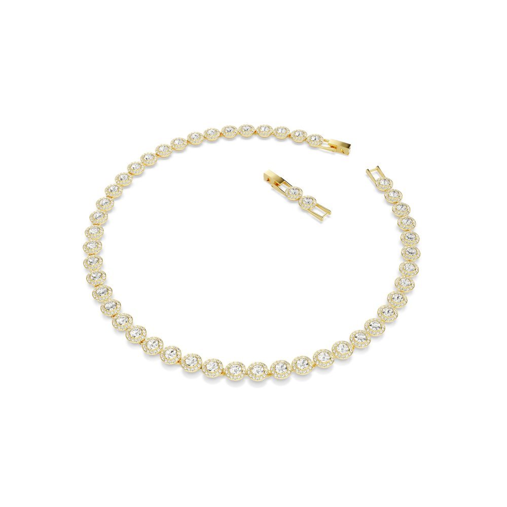 Swarovski - Collana Una Angelic - Cristalli Bianchi - Placcato Oro
