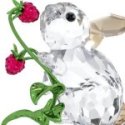 Swarovski - Idyllia Coniglio E Lamponi - Cristallo - Rosso