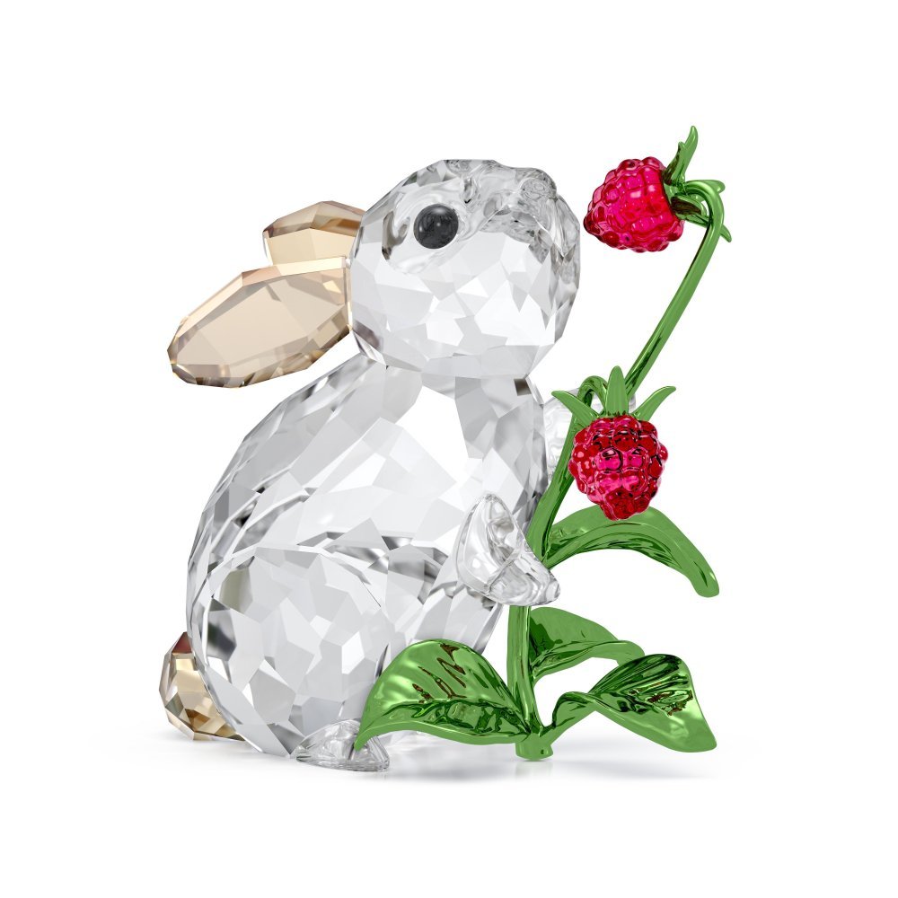 Swarovski - Idyllia Coniglio E Lamponi - Cristallo - Rosso