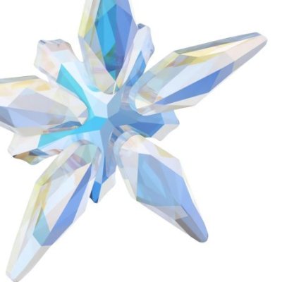 Swarovski - Decorazione Stella Annual Edition - Cristalli - Blu