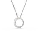 Swarovski - Pendente Matrix - Crystal Pearl - Placcato Rodio