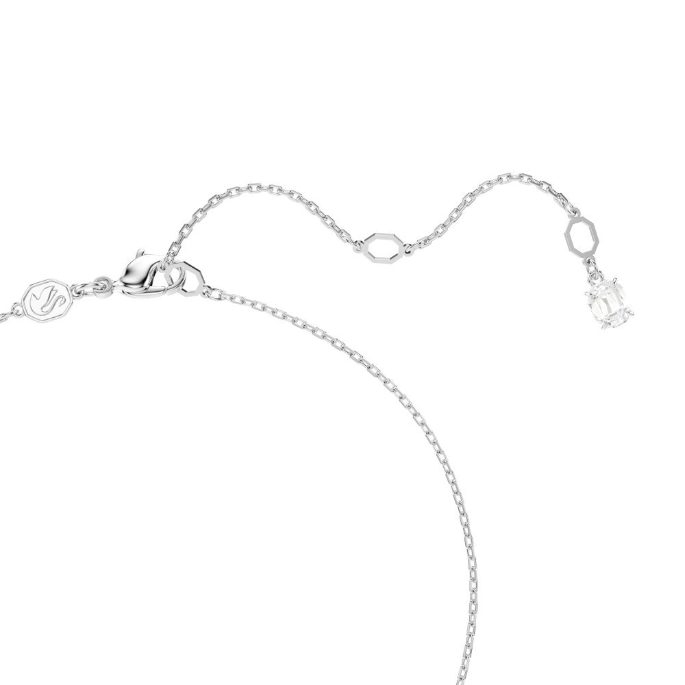Swarovski - Pendente Matrix - Crystal Pearl - Placcato Rodio