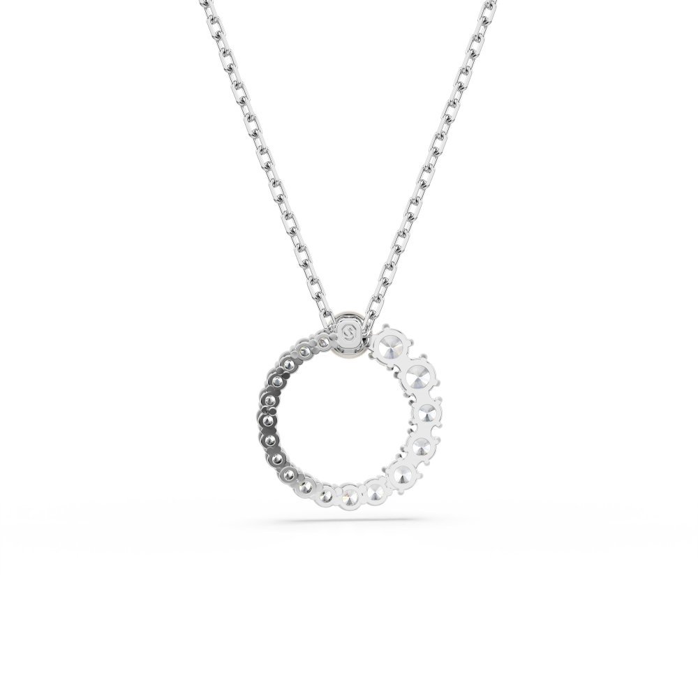 Swarovski - Pendente Matrix - Crystal Pearl - Placcato Rodio
