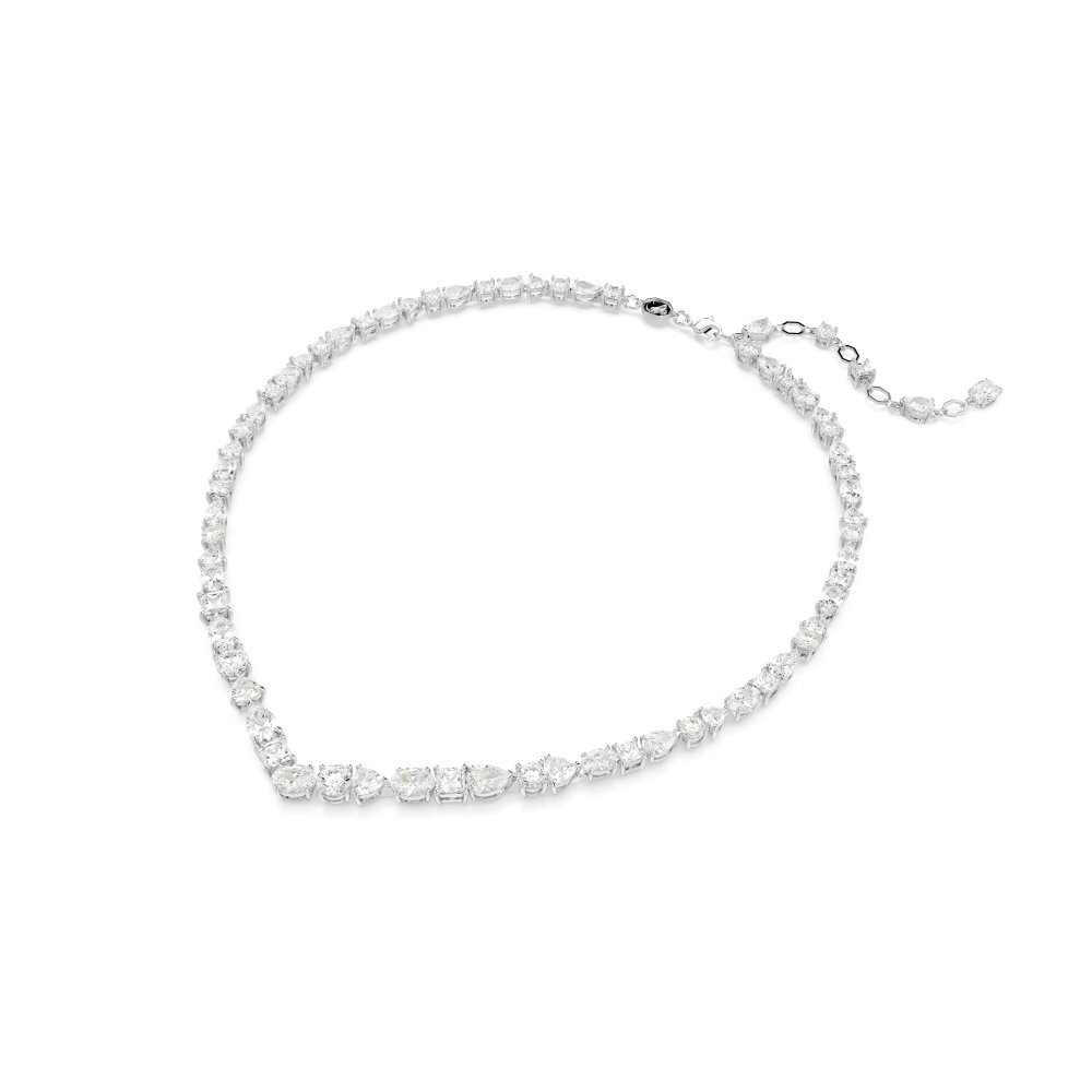 Swarovski - Collana Mesmera - Zirconia Bianca - Placcatura Rodio