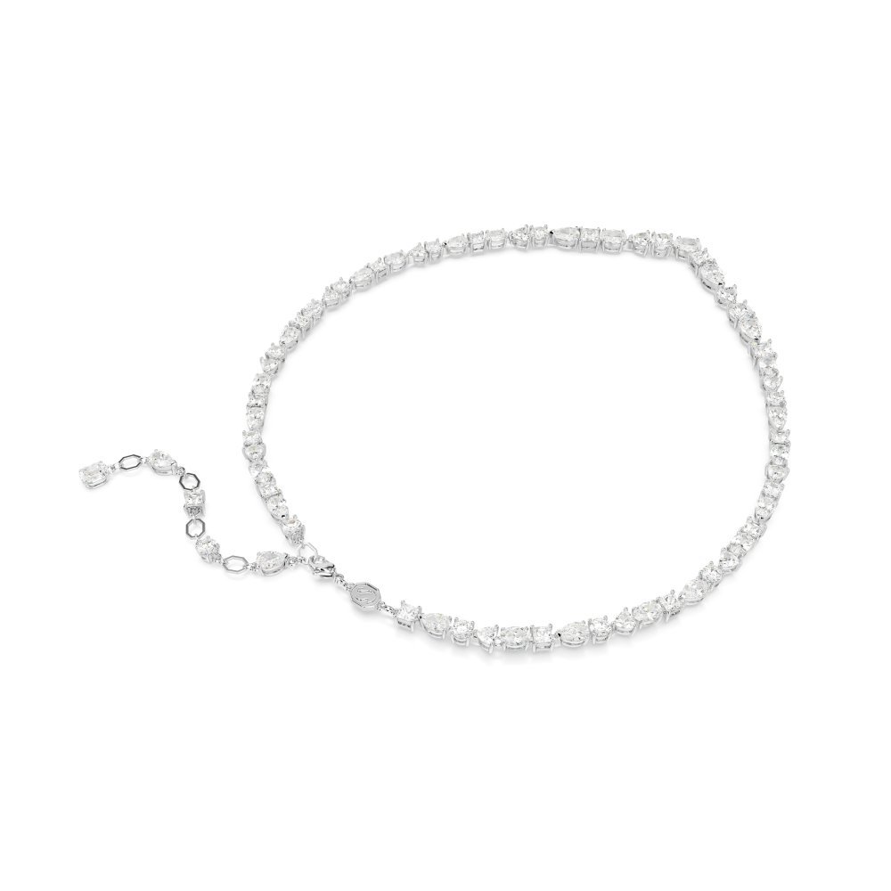 Swarovski - Collana Mesmera - Zirconia Bianca - Placcatura Rodio