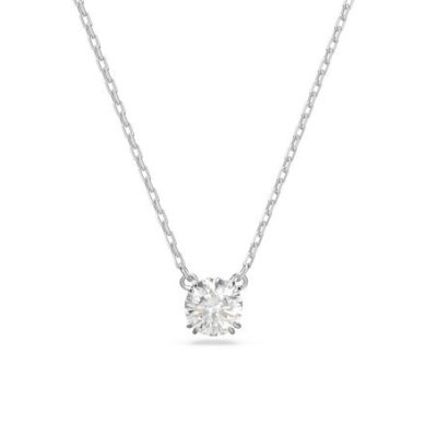 Swarovski - Pendente Stilla - Zirconia Bianco - Placcato Rodio