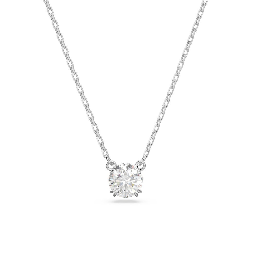 Swarovski - Pendente Stilla - Zirconia Bianco - Placcato Rodio