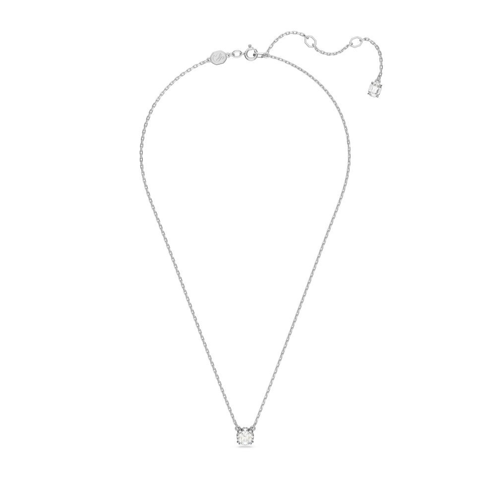 Swarovski - Pendente Stilla - Zirconia Bianco - Placcato Rodio