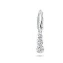 Swarovski - Orecchini Trilogy - Cristalli Bianchi - Placcato Rodio