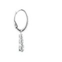 Swarovski - Orecchini Trilogy - Cristalli Bianchi - Placcato Rodio