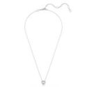 Swarovski - Pendente Ariana Grande - Cuore Bianco - Placcato Rodio