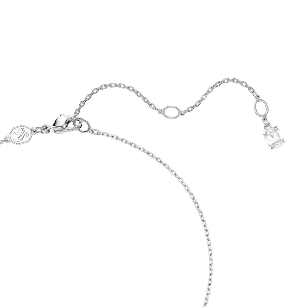 Swarovski - Pendente Ariana Grande - Cuore Bianco - Placcato Rodio