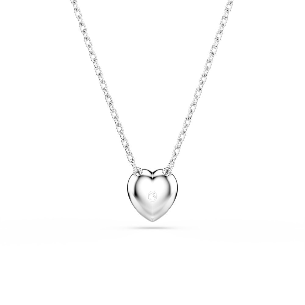 Swarovski - Pendente Ariana Grande - Cuore Bianco - Placcato Rodio