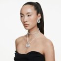 Swarovski - Pendente Ariana Grande - Cuore Bianco - Placcato Rodio
