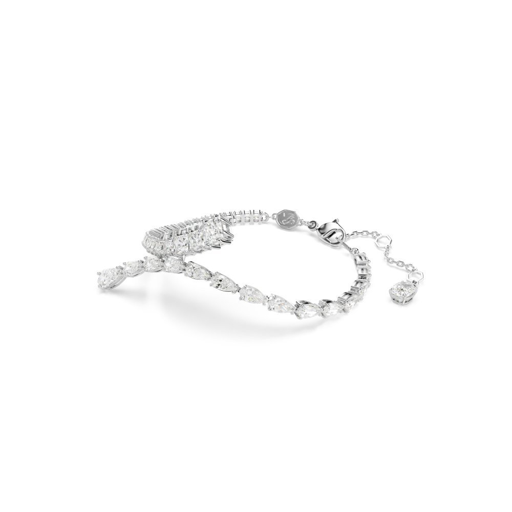 Swarovski - Braccialetto Matrix - Zirconia - Placcatura Rodio