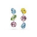 Swarovski - Orecchini Gema - Cristalli Multicolore - Placcato Rodio