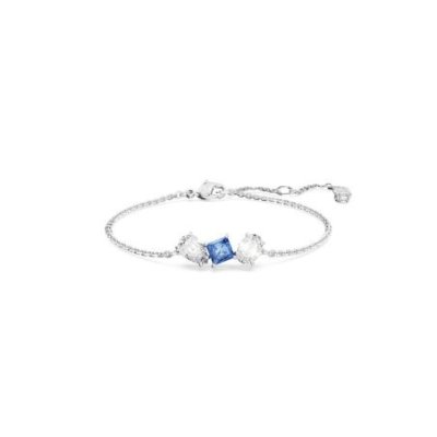 Swarovski - Braccialetto Mesmera - Cristalli Blu - Placcato Rodio