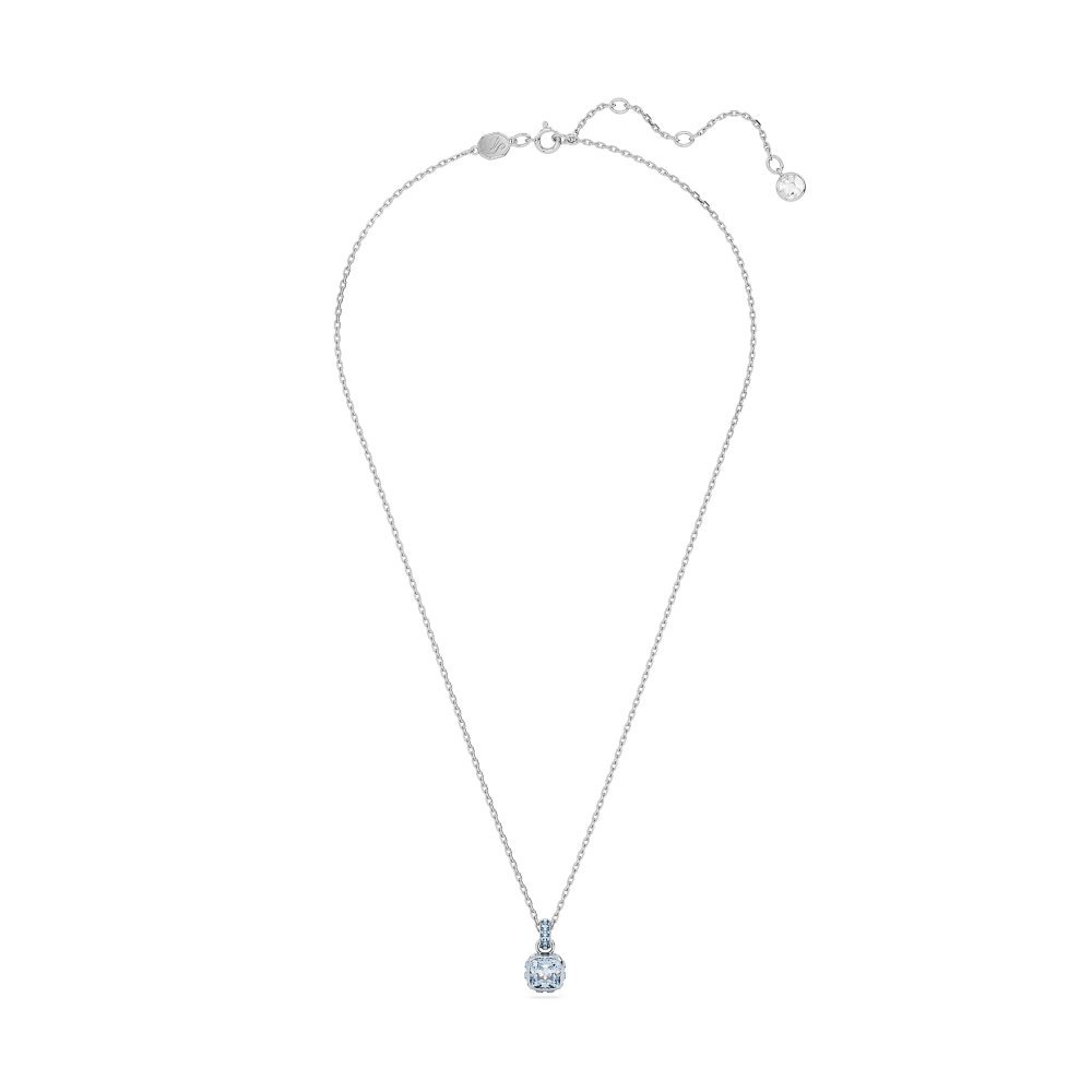 Swarovski - Pendente Birthstone - Cristallo Blu - Placcato Rodio