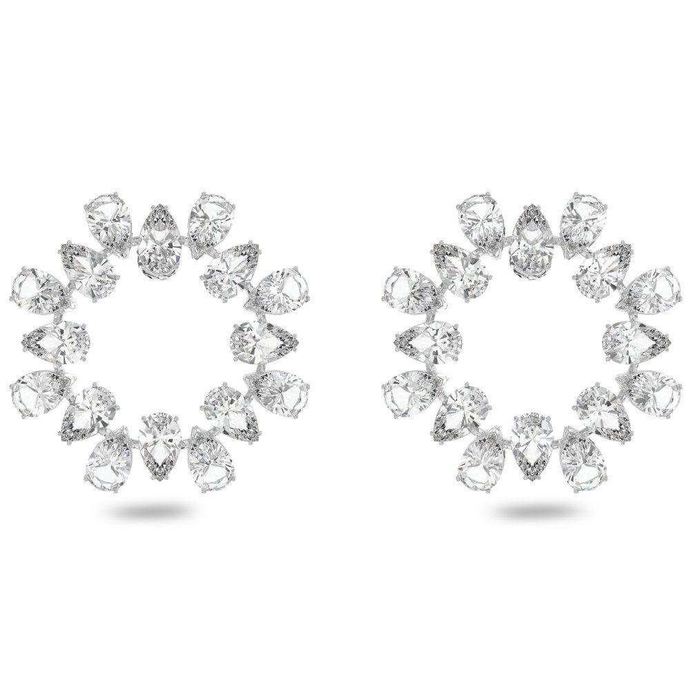 Swarovski - Orecchini Millenia - Zirconia - Placcatura Rodio