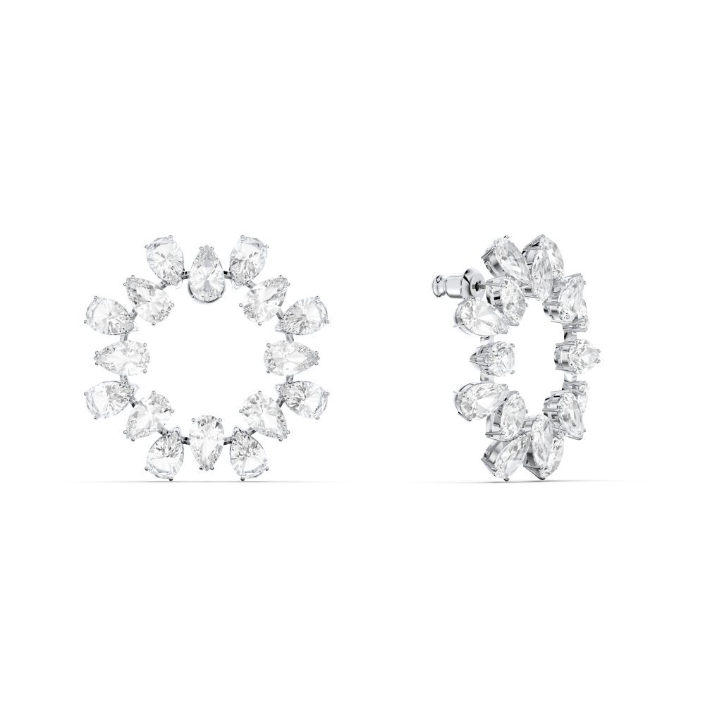 Swarovski - Orecchini Millenia - Zirconia - Placcatura Rodio