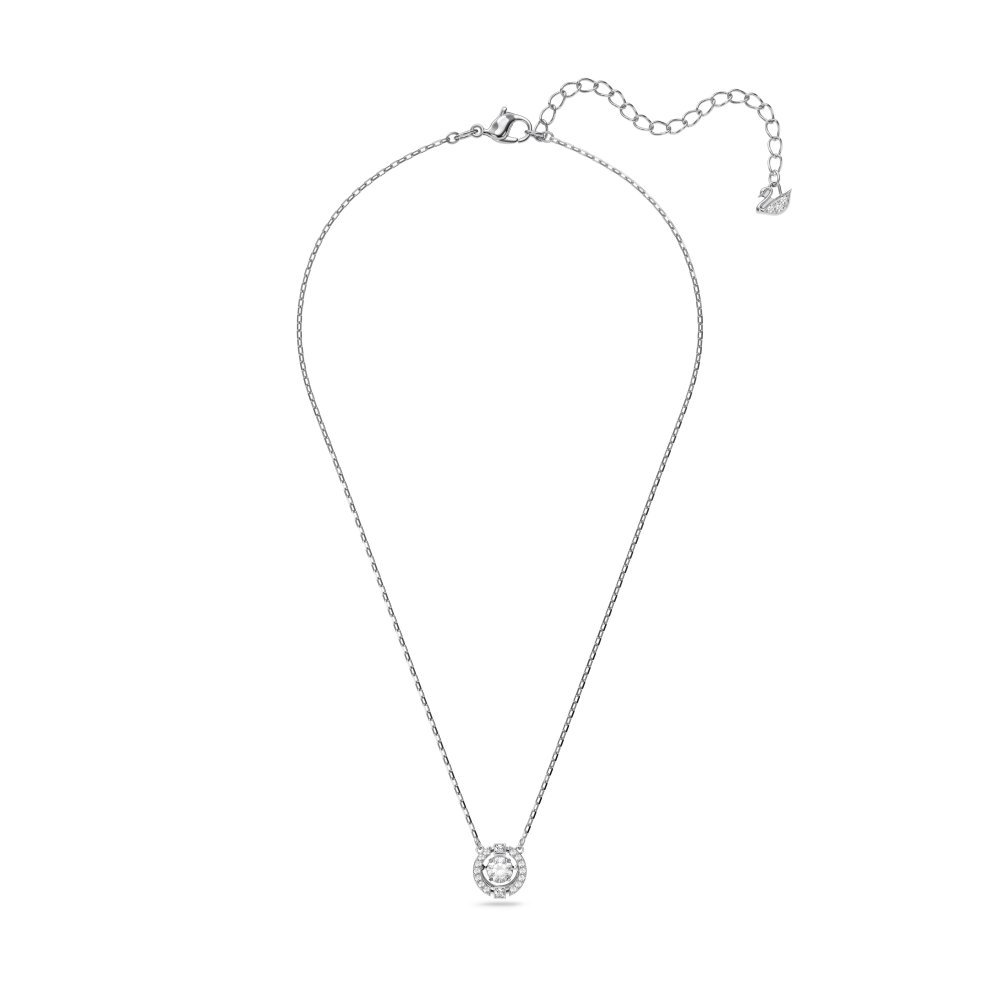 Swarovski - Collana Sparkling Dance - Cristalli Bianchi - Placcato Rodio