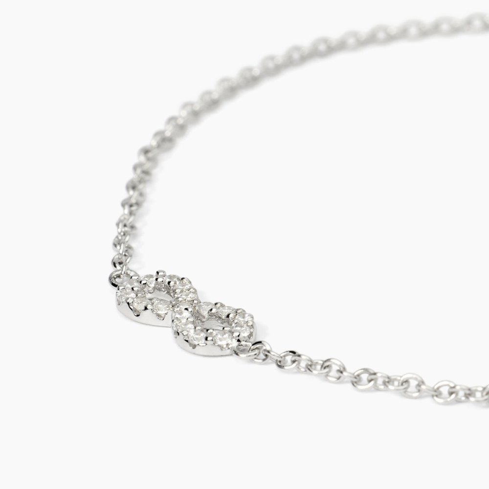 Mabina - Bracciale Argento 925 - Zirconi - Infinito