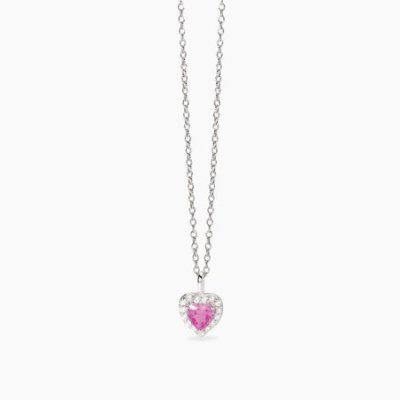 Mabina - Girocollo Argento 925 - Tormalina Sintetica - Zirconi