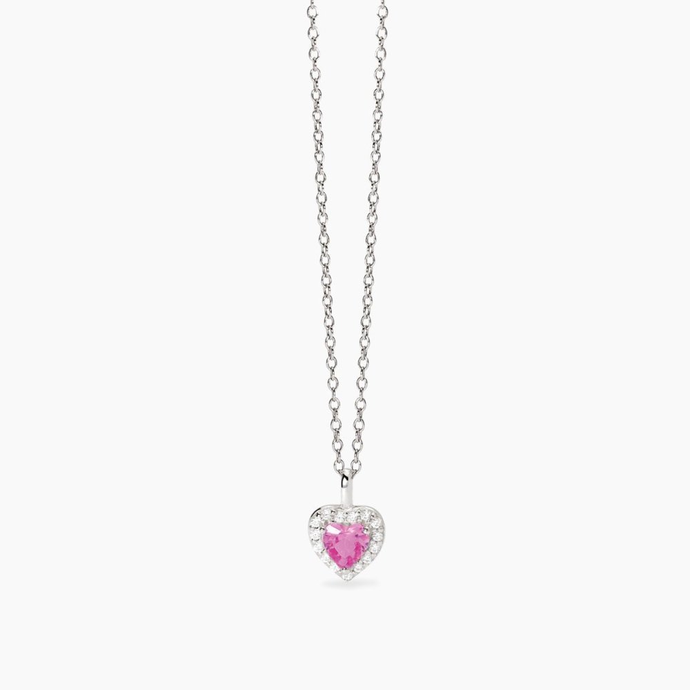 Mabina - Girocollo Argento 925 - Tormalina Sintetica - Zirconi