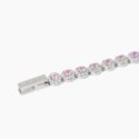 Mabina - Bracciale Tennis Argento 925 - Tormalina Sintetica - Zirconi