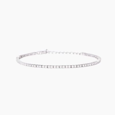 Mabina - Bracciale Tennis Argento 925 - Zirconi - Regolabile