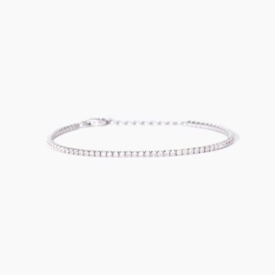 Mabina - Bracciale Tennis Argento 925 - Zirconi - Regolabile