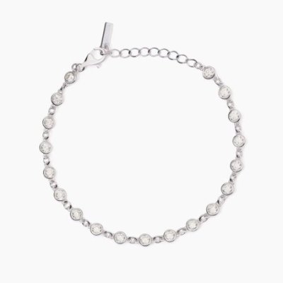 Mabina - Bracciale Argento 925 - Zirconi - Regolabile