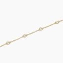 Mabina - Bracciale Argento 925 Dorato - Zirconi - Catena Rolò