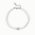 Mabina - Bracciale Argento 925 - Perla Coltivata - Zirconi