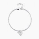 Mabina - Bracciale Argento 925 - Cuore - Zirconi