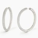 Mabina - Orecchini A Cerchio - Argento 925 - Zirconi