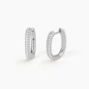 Mabina - Orecchini Ovali - Argento 925 - Zirconi