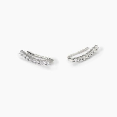 Mabina - Orecchini Argento 925 - Zirconi Ø1.75Mm