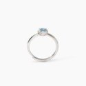 Mabina - Anello Argento 925 - Acquamarina Sintetica - Zirconi