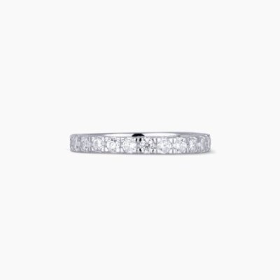 Mabina - Anello Argento 925 - Zirconi Ø 2 Mm - Misura 13