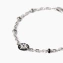 Mabina - Bracciale Argento 925 - Zirconi Neri - Rosa Dei Venti