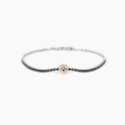 Mabina - Bracciale Tennis Argento 925 - Zirconi Neri - Rosa Dei Venti