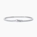 Mabina - Bracciale Tennis Argento 925 - Zirconi Bianchi - 20 Cm