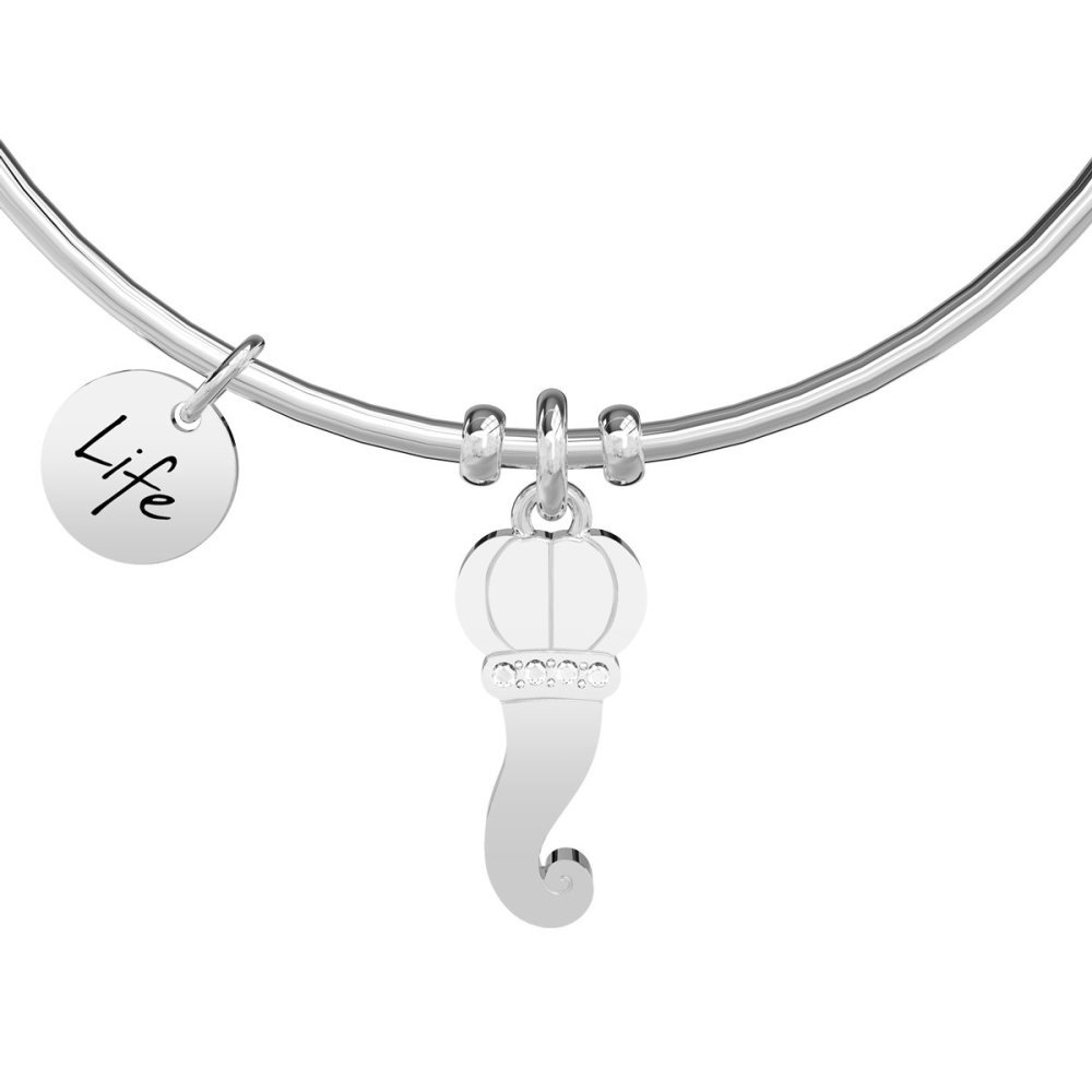 Kidult - Bracciale Bangle - Acciaio 316L - Cristalli