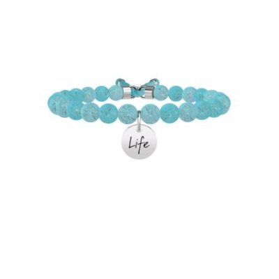 Kidult - Bracciale Acciaio 316L - Turchese Ricostituito