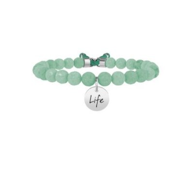 Kidult - Bracciale Amazzonite - Acciaio 316L - Regolabile