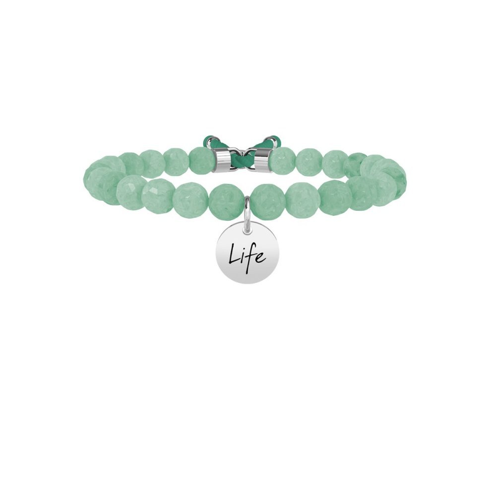 Kidult - Bracciale Amazzonite - Acciaio 316L - Regolabile