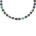Kidult - Bracciale Acciaio 316L - Pietre Naturali - Regolabile