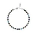 Kidult - Bracciale Acciaio 316L - Pietre Naturali - Regolabile
