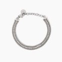 Kidult - Bracciale Tennis Acciaio 316L - Cristalli - Catena Regolabile